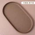 Axyaa Elegant Western Dessert Cake Plate for Cafe and Afternoon Tea