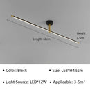 Axyaa LED Wall Lamp - Modern Minimalist Bathroom Lighting Fixture