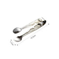 Axyaa Stainless Steel Mini BBQ Tongs for Cooking and Serving