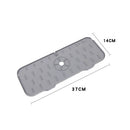Axya Silicone Faucet Mat: Sink Sponge Drain Rack, Splash Catcher & Countertop Protector