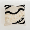 Axyaa Tufted Boho Pillow Cover with Tassels 45x45cm