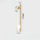 Axyaa Gold Copper LED Wall Light Modern Bedroom Living Room Decor Reading Lamps