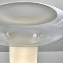 Axyaa Nordic Glass LED Table Lamp: Stylish Night Light for Home and Study