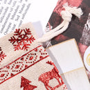Axyaa Christmas Drawstring Pouches for Gifts & Snacks