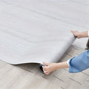 Axyaa Wood Grain Peel and Stick Flooring Tiles, Removable Sticker, 118'' X 15.7''