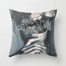 Rose Flora Pattern Pillow Case by Axyaa - Decorative Cushion Covers