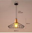 Axyaa Metal Pendant Lamp E27 Retro Industrial Modern Ceiling Lighting