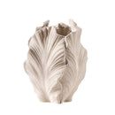 Axyaa Petal Ceramic Vase: Irregular Wrinkle Patterns, Hydroponic Home Decor Handicraft