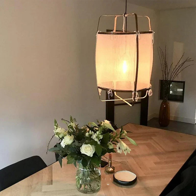 Axyaa Bohemian Gauze Ceiling Pendant Light for Art Deco Ambiance
