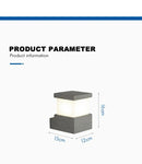 Axyaa Waterproof LED Wall Lamp for Outdoor Garden, 9w Interior Light for Bedroom and Living Room