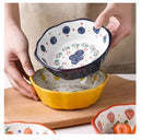 Axyaa Ceramic Salad Fruit Bowl Set