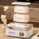 Axyaa Tissue Box Remote Storage Luxury Table Decor