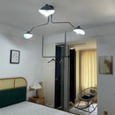 Axyaa Iron Pendant Lights American Vintage Industrial Style Ceiling Chandelier