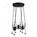 Axyaa Swing Pendant Lamp: Creative Human-shaped Droplight for Various Rooms