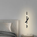 Axyaa Modern Spiral Pendant Light for Bedroom and Dining Room