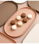 Axyaa Elegant Western Dessert Cake Plate for Cafe and Afternoon Tea