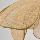 Axyaa Rattan Weave Petal Chandelier - Medieval Creative Art for Living Room