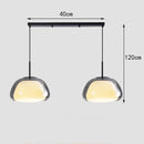Axyaa LED Ceiling Chandelier for Modern Bedroom and Dining Room Lighting