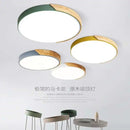 Axya Macaron Chandelier: Modern LED Ceiling Light for Home Interior Lighting