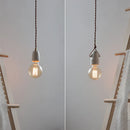 Axyaa Single Head Ceramic LED Pendant Lamp Vintage Industrial Loft Style
