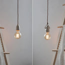 Axyaa Ceramic LED Pendant Lamp: Industrial Loft Vintage Style Hanging Light