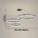 Axyaa LED Chandeliers | Modern Dining Room Pendant Light | Indoor Ceiling Lamp
