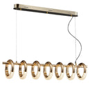 Axyaa Modern Minimalist Acrylic LED Pendant Lights for Dining Room and Bar