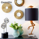 Axyaa Ostrich Shape Table Lamp - Modern Led Lighting Fixtures for Home Decor