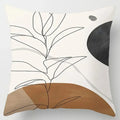 Axyaa Abstract Line Pattern Decorative Pillow Cover