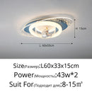 Axyaa Butterfly Astronaut Trojan Ceiling Chandelier for Children's Room by Univers Led