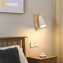 Axyaa Mid-Century Adjustable Reading Wall Lamps for Bedrooms & Airbnb Background Lighting