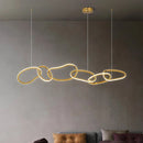 Axyaa Nordic Pendant Chandelier for Indoor Dining Room Lighting