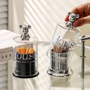 Axyaa Toothpick & Cotton Swab Holder Container