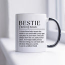 Axyaa Bestie White Coffee Mug Friend Birthday Gift Office Tea Cup