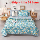 Axyaa Simple Print Fashion Single Summer Quilt Air Conditioner Quilt Single Piece