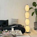 Axyaa LED Floor Lamp, Remote Control Dimming, Modern Minimalist Nordic Style