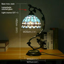 Axyaa Tiffany Table Lamp - Elegant Retro Stained Glass Desk Lamp for Home and Hotel