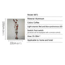 Axyaa Modern Aluminum Wire LED Floor Lamp for Living Room & Bedroom