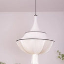 Axyaa Wabi Sabi Cloth Chandelier for Home Pendant Lights and Room Decor