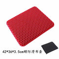 Axyaa Gel Seat Cushion: Honeycomb Design, Pressure Relief, Non-Slip Cover