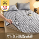 Axyaa Cotton Curve Grid Waterproof Mattress Protector Bedding Mattress Pad
