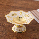 Axyaa High-end Zinc Alloy Fruit Plate - European Style Home Decor Craftsmanship