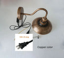 Axyaa Retro Industrial Wall Mounted Plug-in Lamp for Indoor Decor