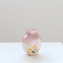 Axyaa Pink Gradient Glass Vase Hydroponics Terrarium Floral Home Decoration