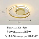 Axyaa Modern Linear LED Ceiling Lamp for Home Indoor Decor