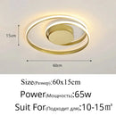 Axyaa Modern Linear LED Ceiling Lamp for Home Indoor Decor, Bedroom, Living Room.