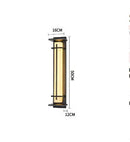 Axyaa Stainless Steel LED Outdoor Wall Light IP65 Waterproof for Garden Terrace & Balcony