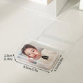 Transparent Kpop Card Holder for Small Playing Cards, Axyaa Collection Box Organizer