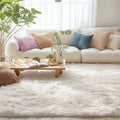 Axyaa Soft Shaggy Area Rug for Living Room and Bedroom Floor Decor