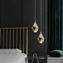 Axyaa Crystal Ceiling Chandelier Pendant Lights for Modern Loft Bedside Luxury Home Decor